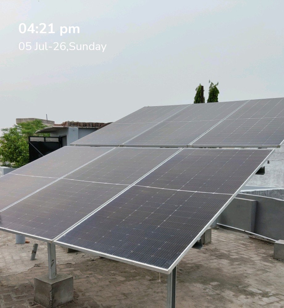 Industrial Solar Structure & Array